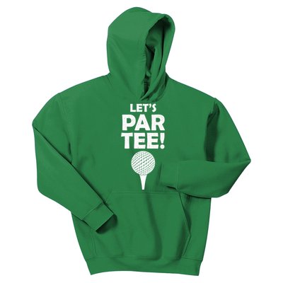 Let's Partee Golf Party Kids Hoodie