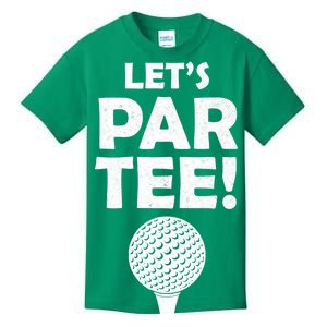 Let's Partee Golf Party Kids T-Shirt