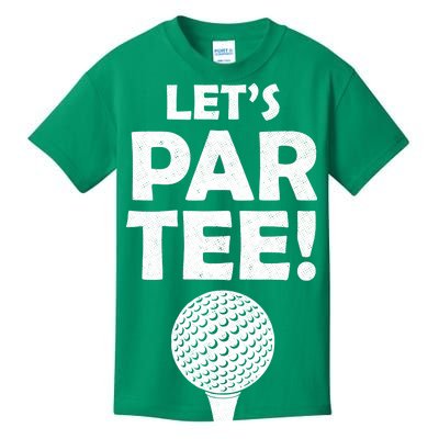 Let's Partee Golf Party Kids T-Shirt