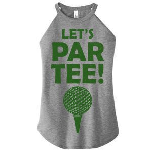 Let's Partee Golf Party Women's Perfect Tri Rocker Tank