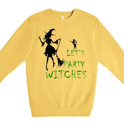 Let's Party Witches Premium Crewneck Sweatshirt