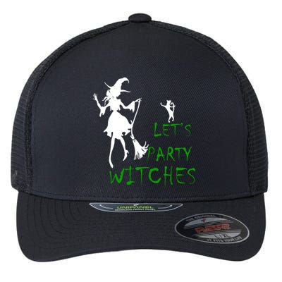 Let's Party Witches Flexfit Unipanel Trucker Cap