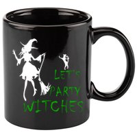 Let's Party Witches 11oz C Handle Ceramic Mug