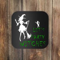 Let's Party Witches Coaster