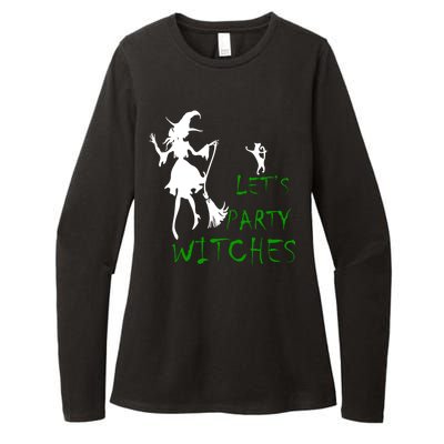 Let's Party Witches Womens CVC Long Sleeve Shirt