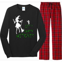 Let's Party Witches Long Sleeve Pajama Set