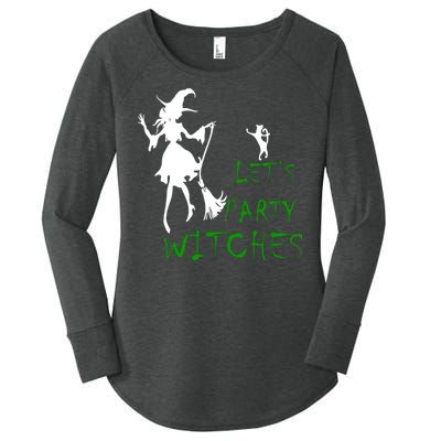 Let's Party Witches Women's Perfect Tri Tunic Long Sleeve Shirt