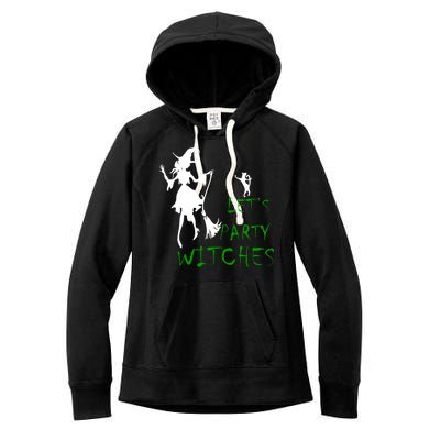 Let's Party Witches Women's Fleece Hoodie