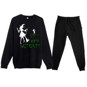 Let's Party Witches Premium Crewneck Sweatsuit Set