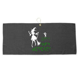 Let's Party Witches Large Microfiber Waffle Golf Towel