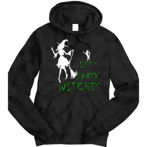 Let's Party Witches Tie Dye Hoodie