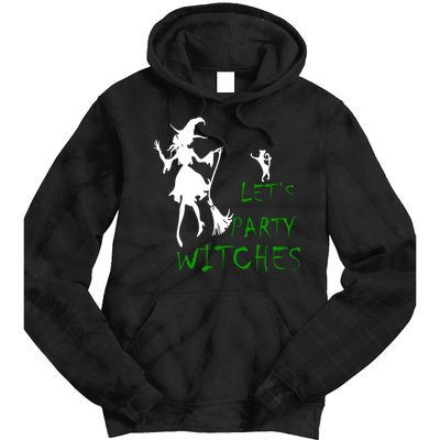 Let's Party Witches Tie Dye Hoodie