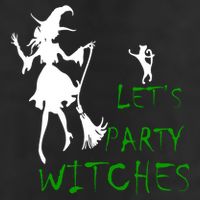 Let's Party Witches Golf Towel