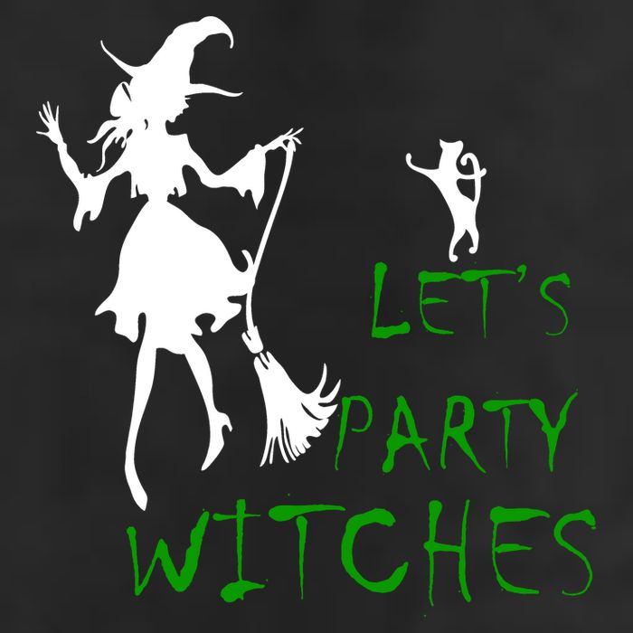 Let's Party Witches Golf Towel