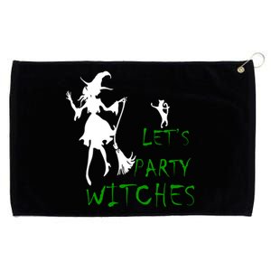 Let's Party Witches Grommeted Golf Towel