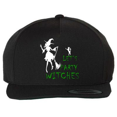 Let's Party Witches Wool Snapback Cap