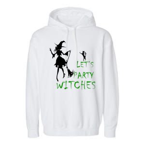 Let's Party Witches Garment-Dyed Fleece Hoodie