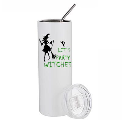 Let's Party Witches Stainless Steel Tumbler