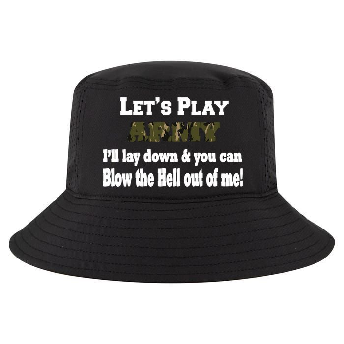 Let's Play Army Blow Me Cool Comfort Performance Bucket Hat