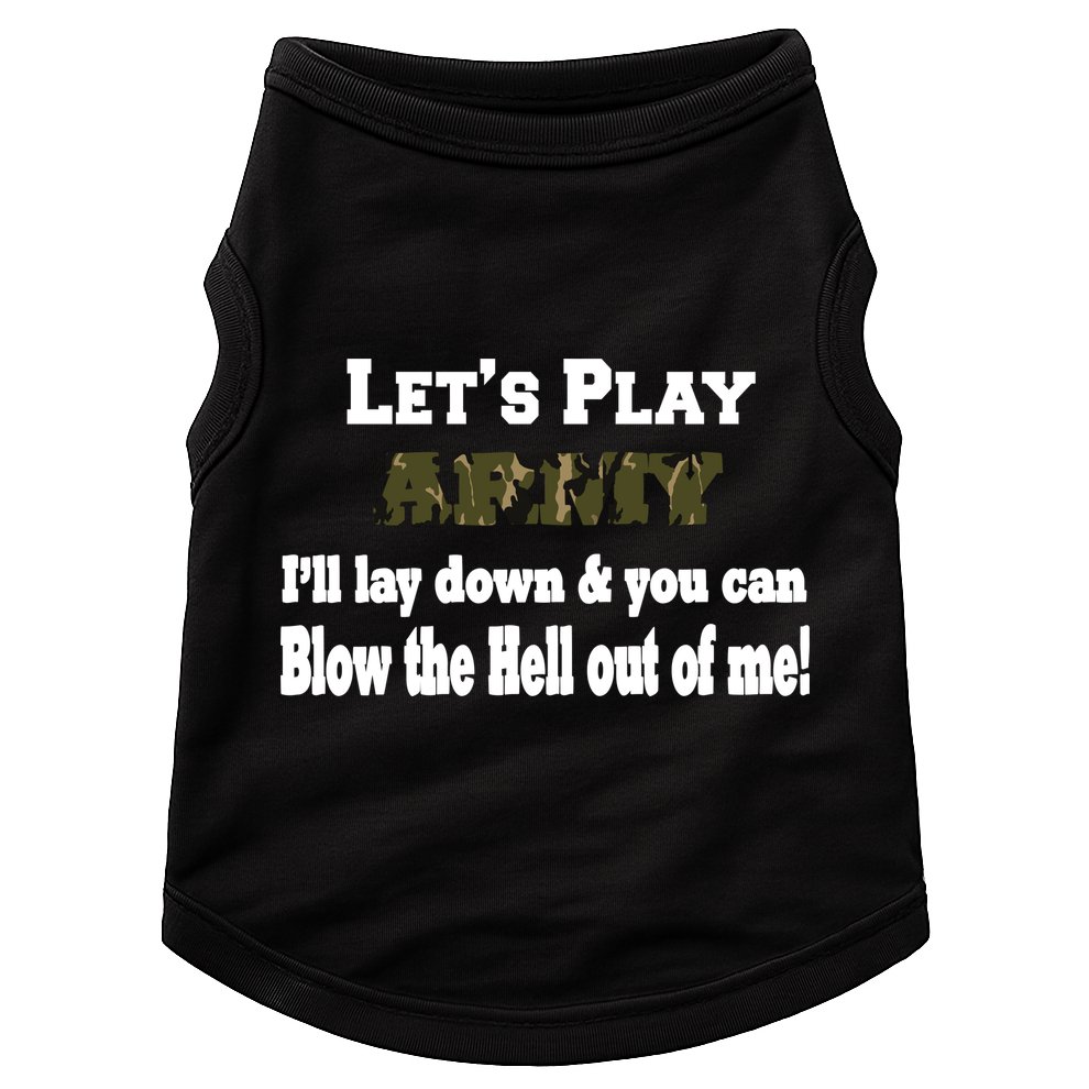 Let's Play Army Blow Me Doggie Tank