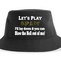 Let's Play Army Blow Me Sustainable Bucket Hat