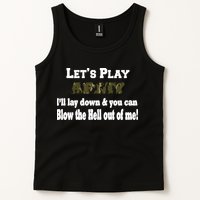 Let's Play Army Blow Me Tank Top
