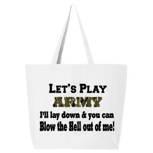 Let's Play Army Blow Me 25L Jumbo Tote