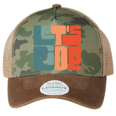 Let's Ride Legacy Tie Dye Trucker Hat