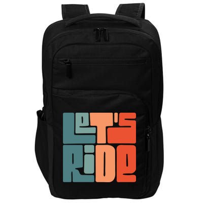 Let's Ride Impact Tech Backpack