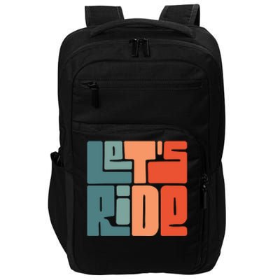 Let's Ride Impact Tech Backpack