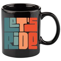 Let's Ride 11oz C Handle Ceramic Mug