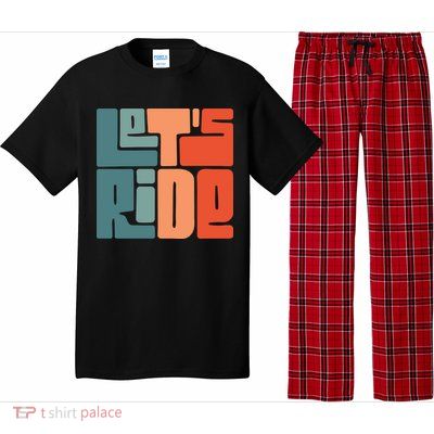 Let's Ride Pajama Set