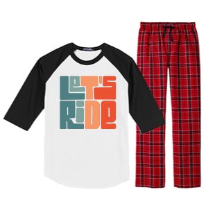 Let's Ride Raglan Sleeve Pajama Set