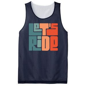 Let's Ride Mesh Reversible Basketball Jersey Tank