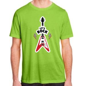 Let's Rock Guitar Adult ChromaSoft Performance T-Shirt