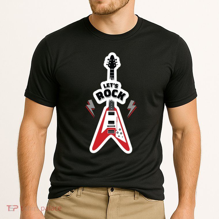 Let's Rock Guitar Performance Shirt