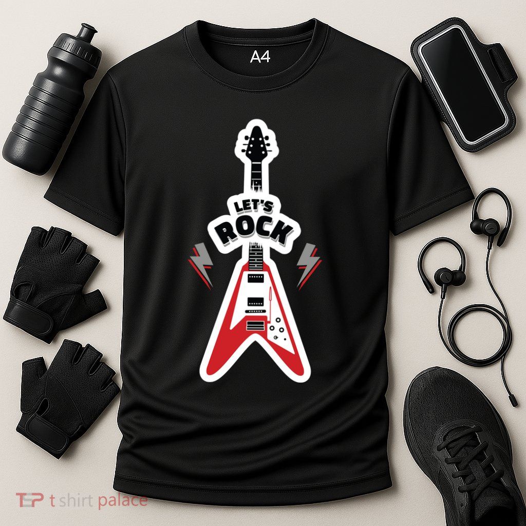 Let's Rock Guitar Performance Shirt