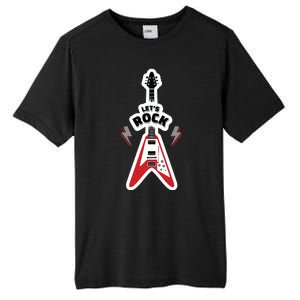 Let's Rock Guitar Tall Fusion ChromaSoft Performance T-Shirt