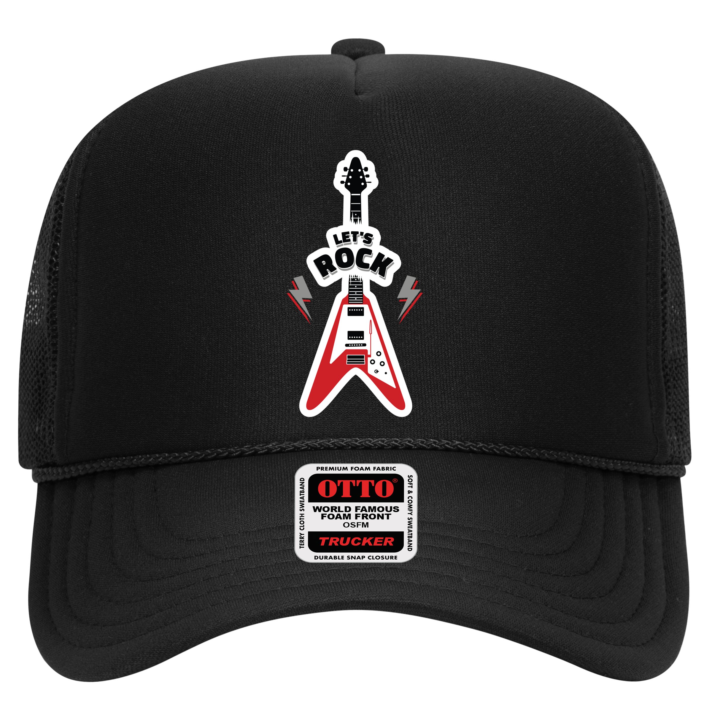 Let's Rock Guitar Hat