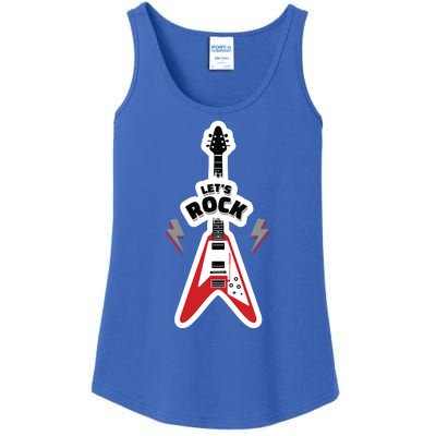 Let's Rock Guitar Ladies Essential Tank