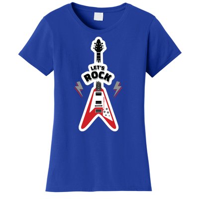 Let's Rock Guitar Women's T-Shirt