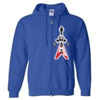 Let's Rock Guitar Full Zip Hoodie