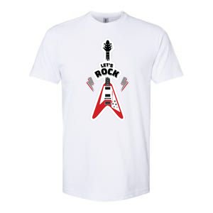 Let's Rock Guitar Softstyle CVC T-Shirt