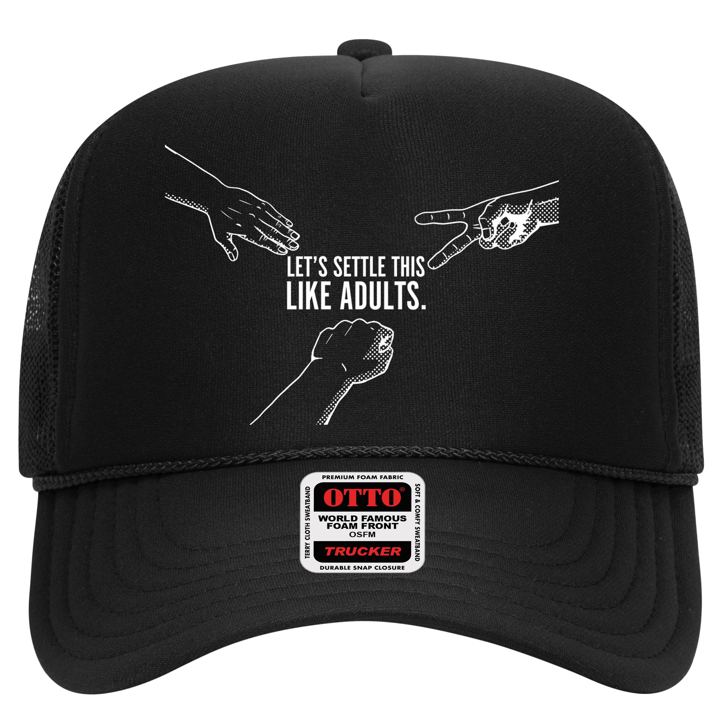 Let's Settle This Like Adults Hat