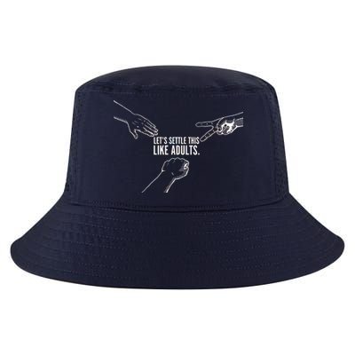 Let's Settle This Like Adults Cool Comfort Performance Bucket Hat