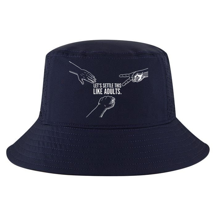 Let's Settle This Like Adults Cool Comfort Performance Bucket Hat