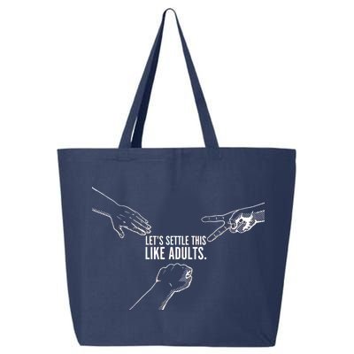 Let's Settle This Like Adults 25L Jumbo Tote