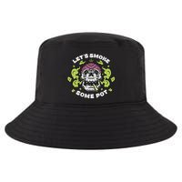 Let's Smoke Some Pot Skull Cool Comfort Performance Bucket Hat