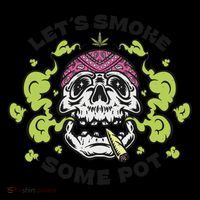 Let's Smoke Some Pot Skull Mug