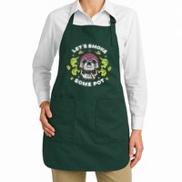 Let's Smoke Some Pot Skull Apron